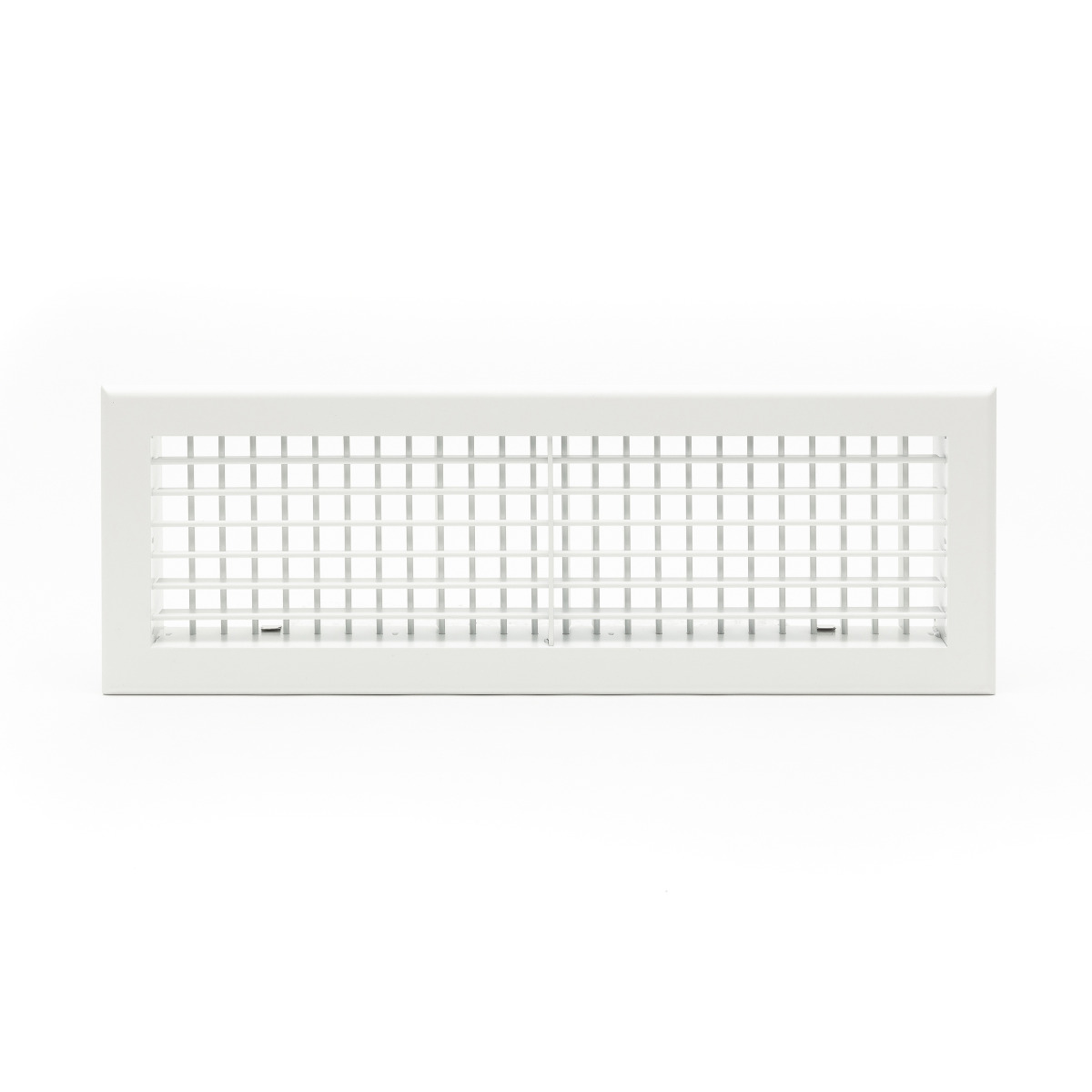 Grille double déflexion alu blanche 500X150B ANCIEN