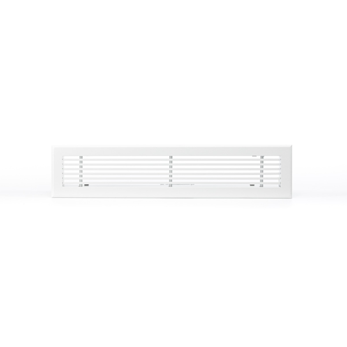 Grille soufflage linéaire 800x150 blanc mat