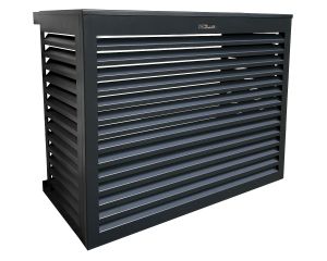 Cache-groupe Décoclim ALU GRIS 7016 taille L H950xL1000xP510-660 FDV