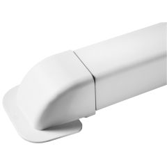 GOULCM-12BP Sortie de mur blanc pur 110x75mm / 4 par boite
