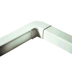 GOULCP-08 Angle à  plat 90° ivoire 80x60mm / 8 par boite