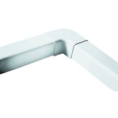 GOULCP-08BP Angle à  plat 90° blanc pur 80x60mm / 8 par boite